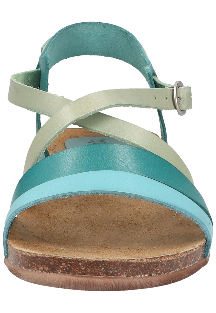 Kickers Sandalen Leder Türkis