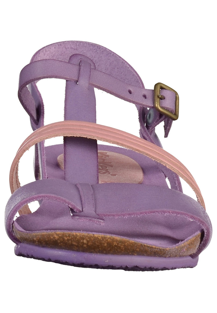 Kickers Sandalen Leder Violett/Rosa