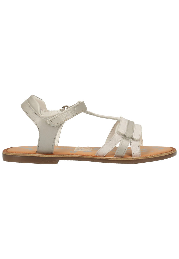 Kickers Sandalen Leder Weiß