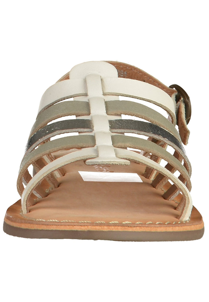 Kickers Sandalen Leder Weiß