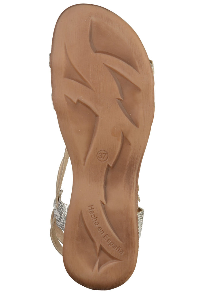 Kickers Sandalen Leder Weiß/Silber