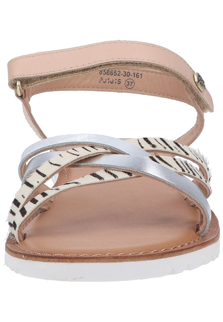 Kickers Sandalen Leder Zebra