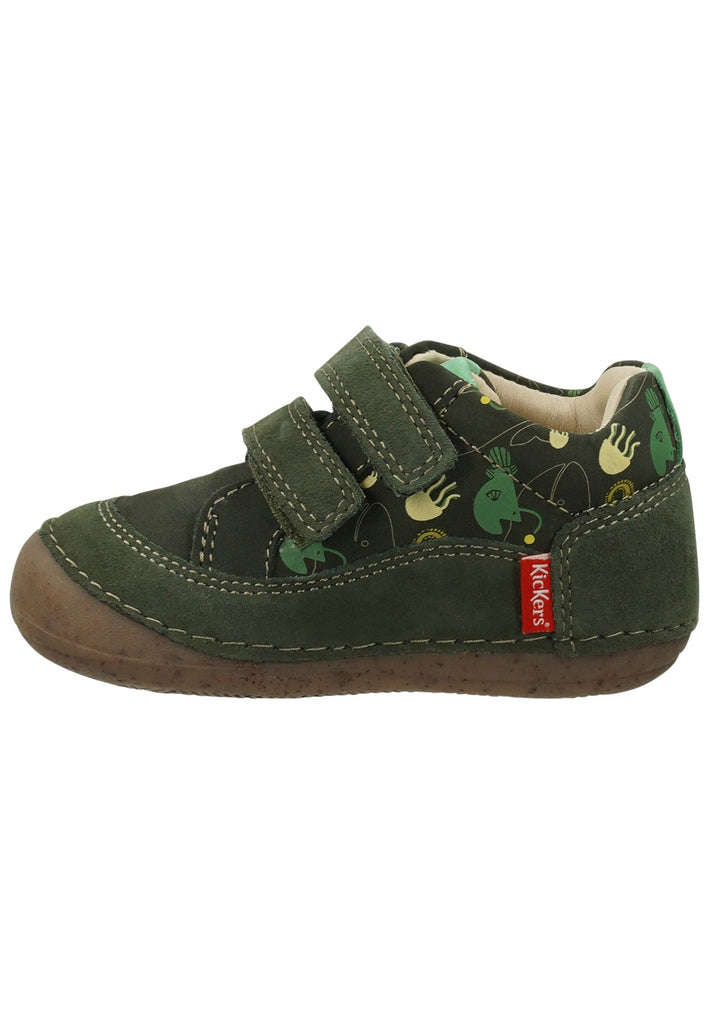 Sneaker Kickers Sneaker Leder Khaki