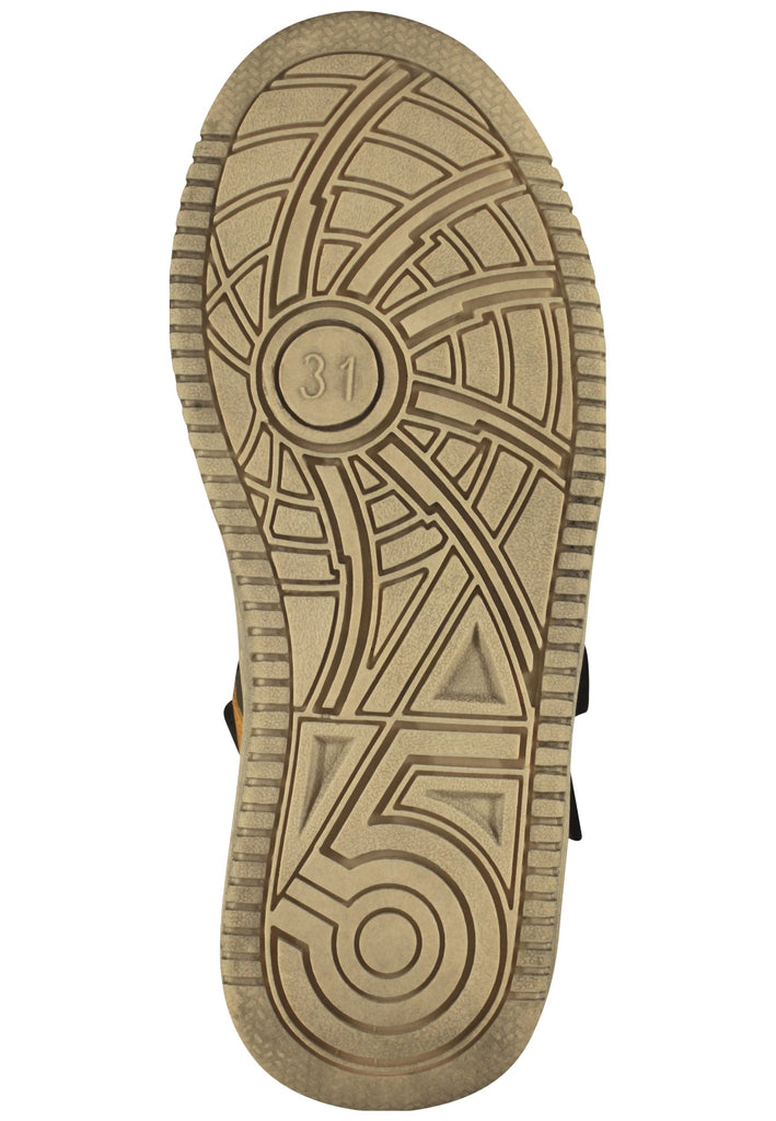 Kickers Sneaker Synthetik Schwarz/Grau Warmfutter