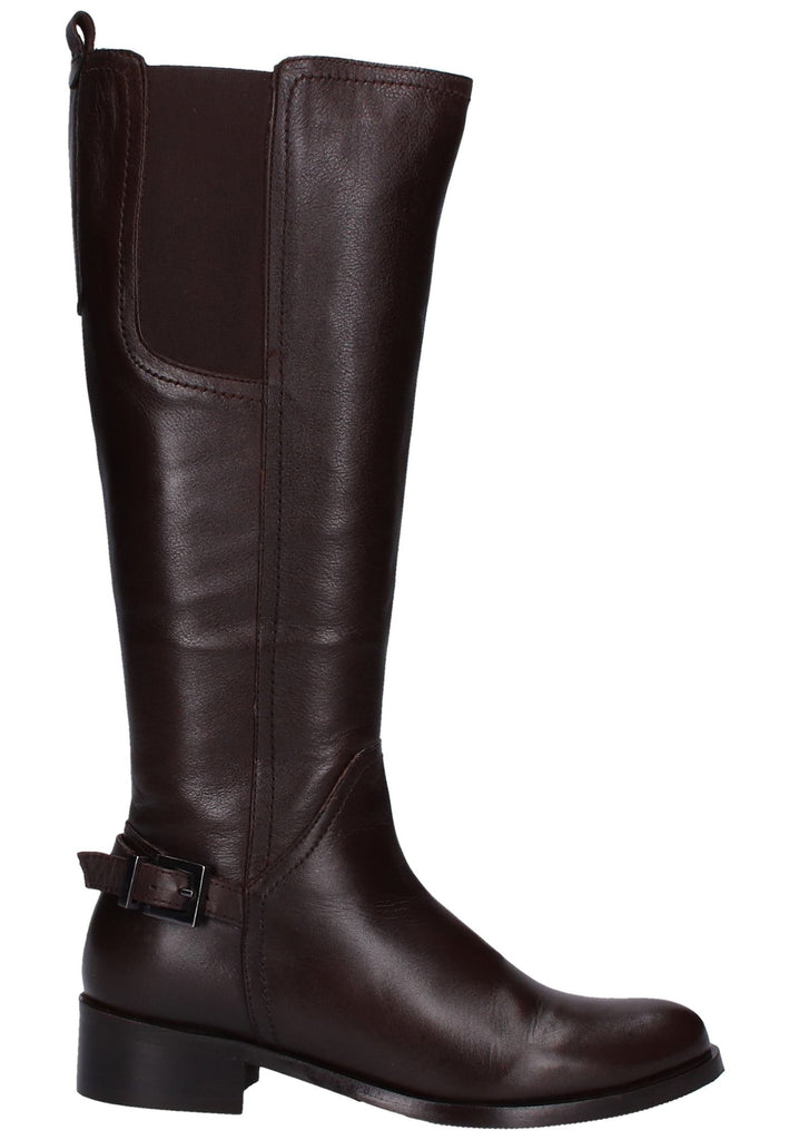 Kickers Stiefel Leder Dunkelbraun