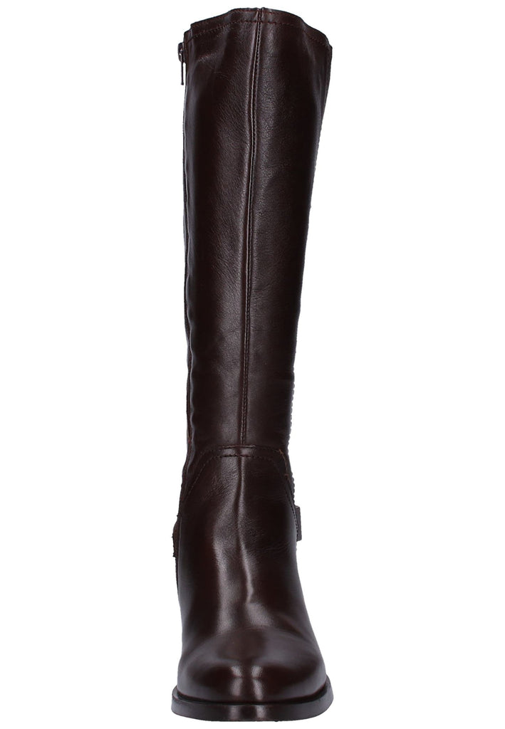 Kickers Stiefel Leder Dunkelbraun