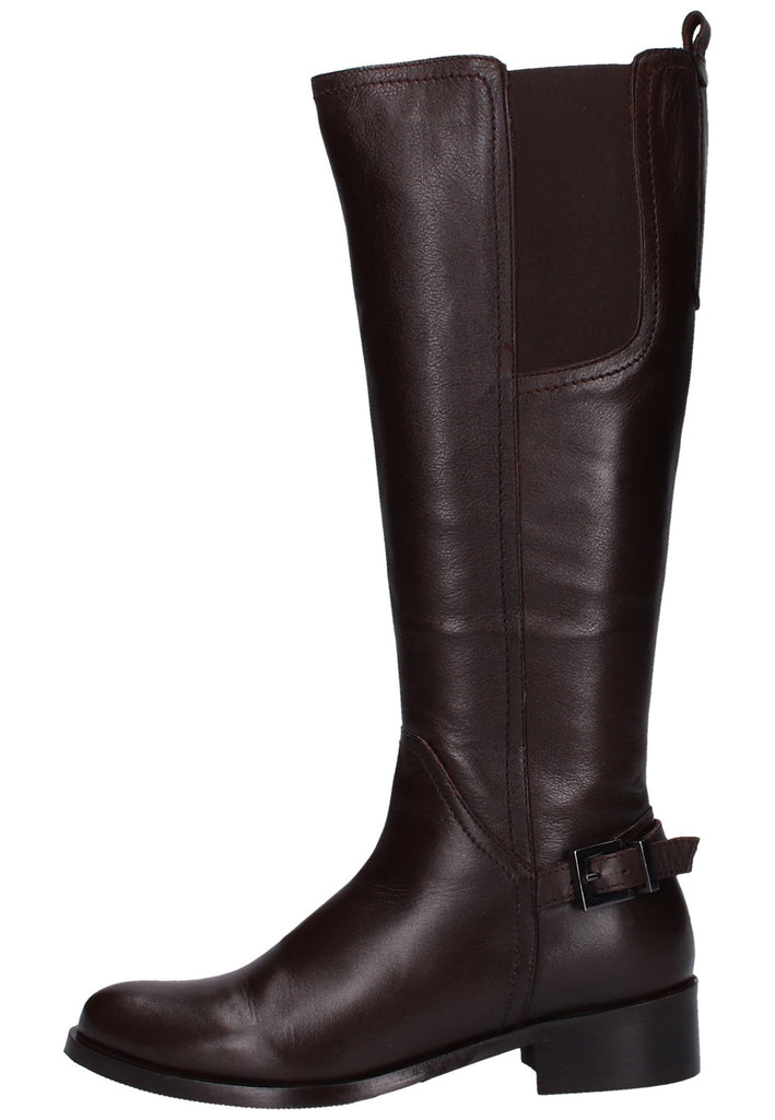 Kickers Stiefel Leder Dunkelbraun