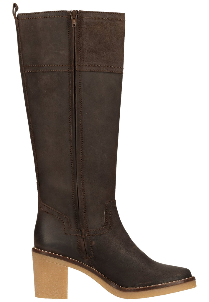 Kickers Stiefel Leder Dunkelbraun