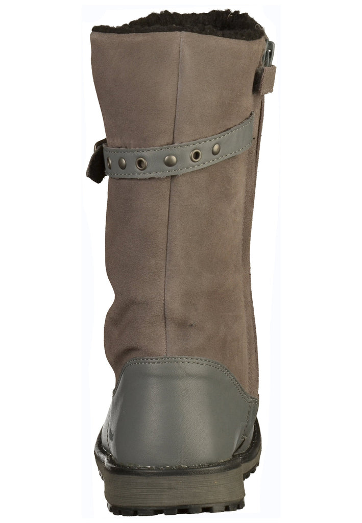 Kickers Stiefel Leder Grau