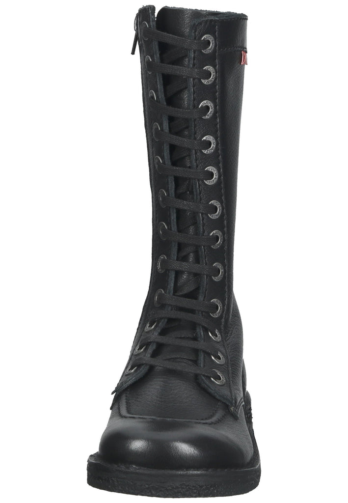 Kickers Stiefel Leder Schwarz