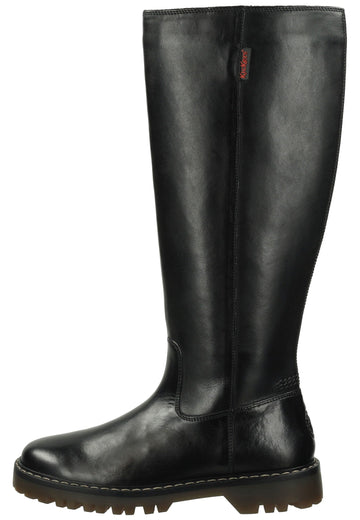 Kickers Stiefel Leder Schwarz