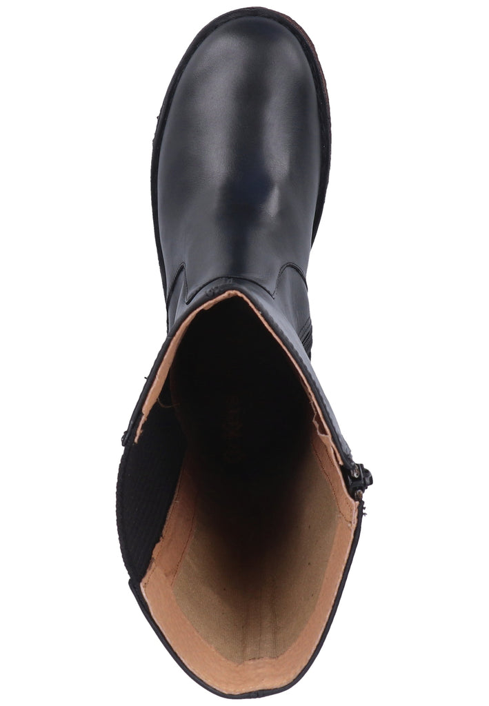 Kickers Stiefel Leder Schwarz