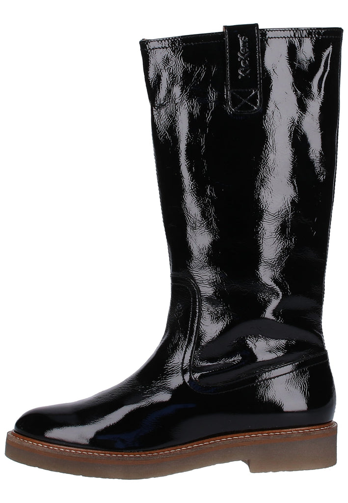 Kickers Stiefel Leder Schwarz