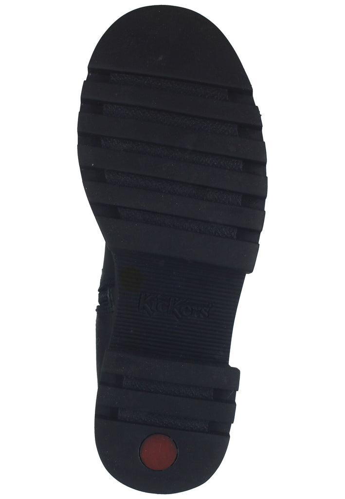 Kickers Stiefel Leder Schwarz