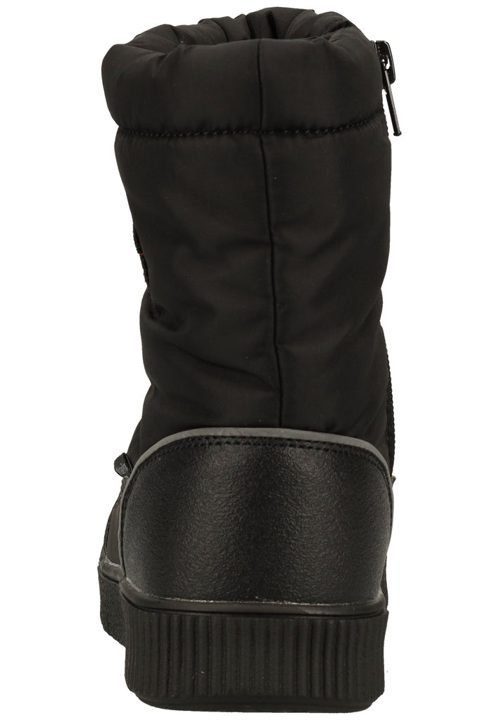 Kickers Stiefel Lederimitat/Textil Schwarz Warmfutter