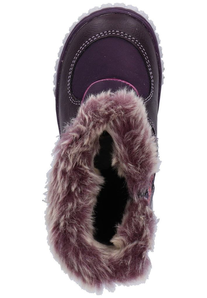 Kickers Stiefel Lederimitat/Textil Violett