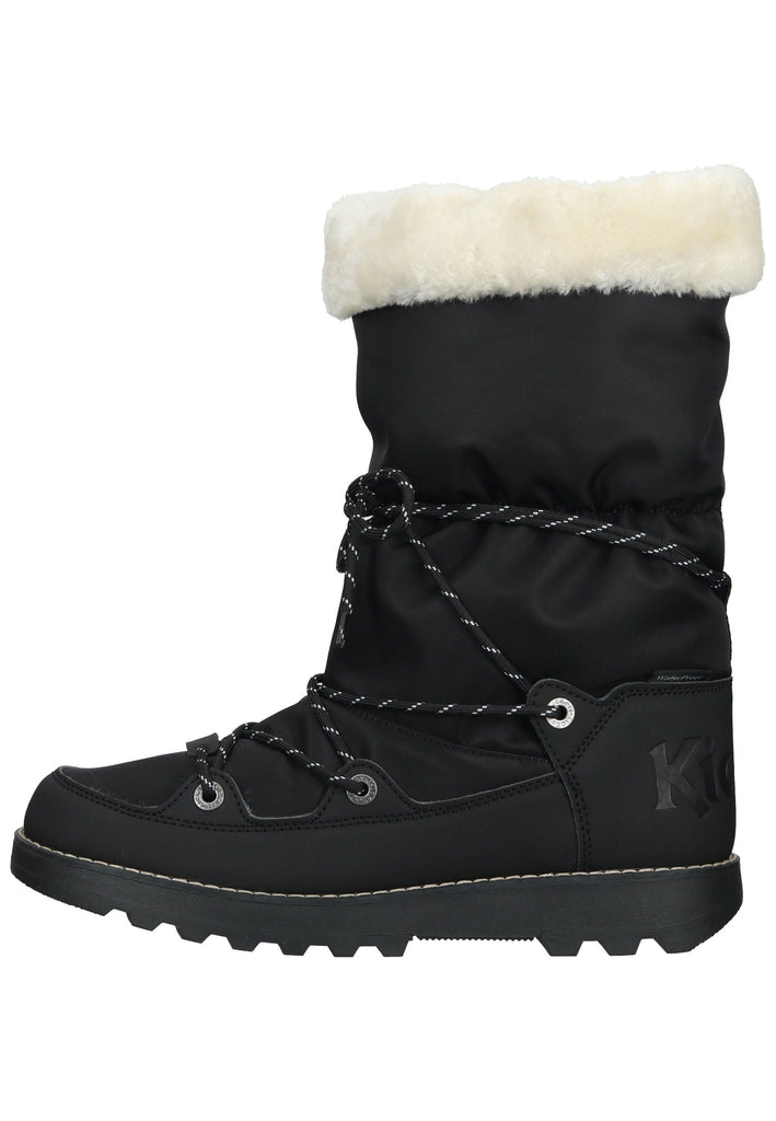 Kickers Stiefel Nylon Schwarz Warmfutter