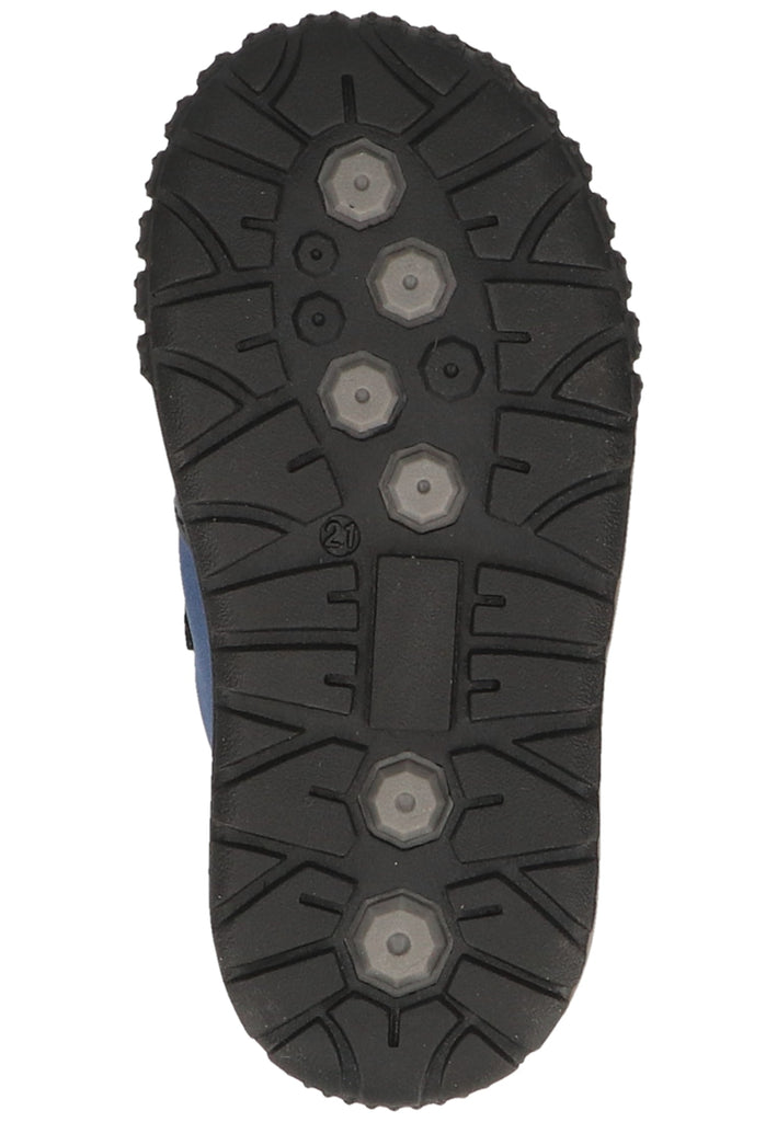 Kickers Stiefel Textil Blau Warmfutter