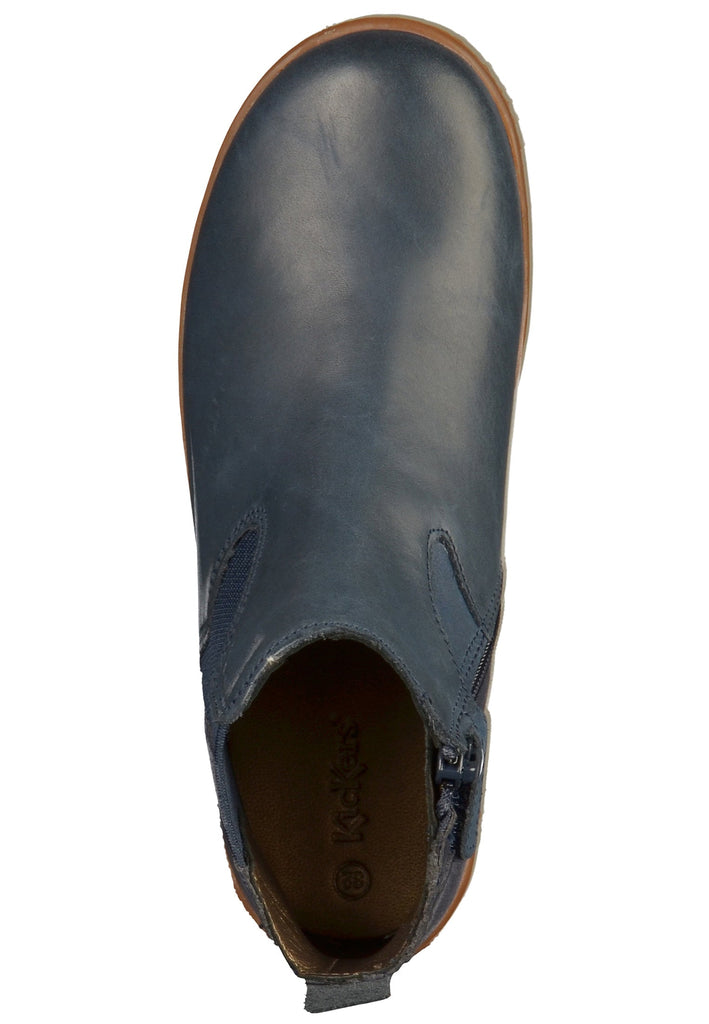 Kickers Stiefelette Leder Blau