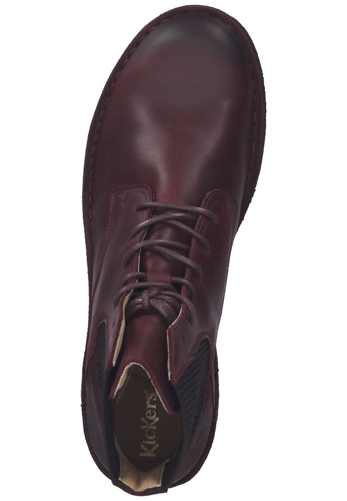 Kickers Stiefelette Leder Bordeaux