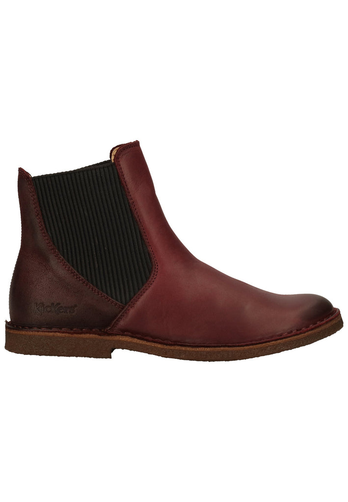 Kickers Stiefelette Leder Bordeaux