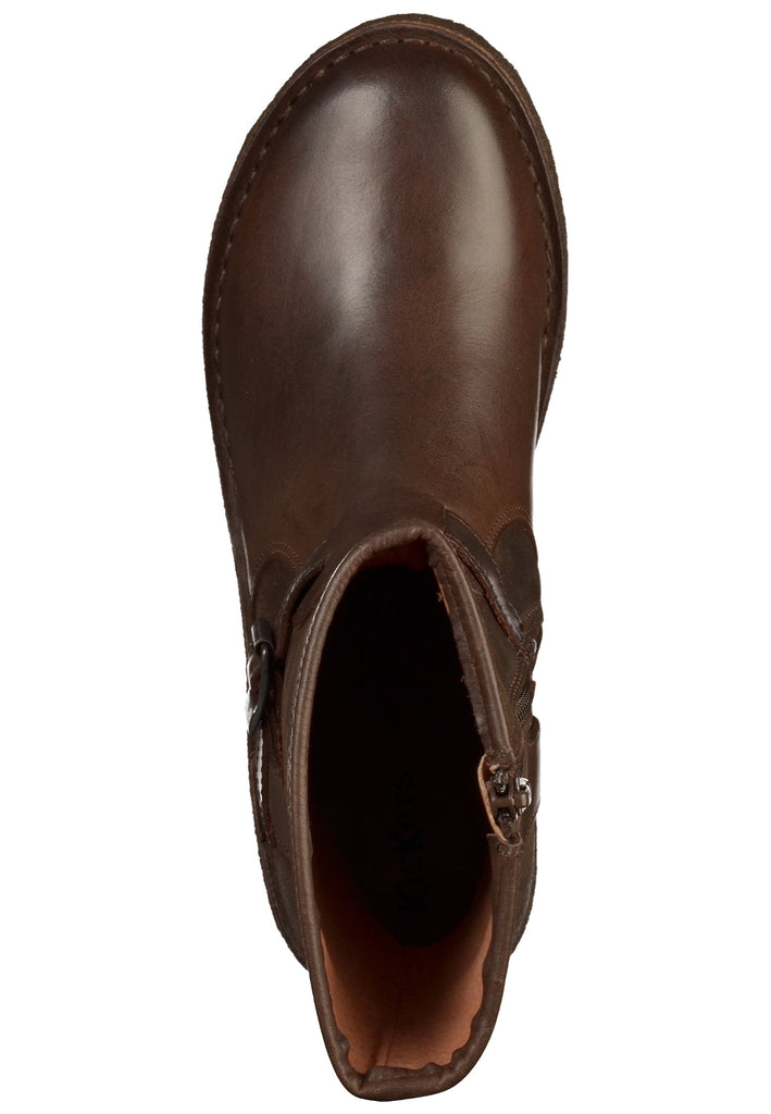 Kickers Stiefelette Leder Braun