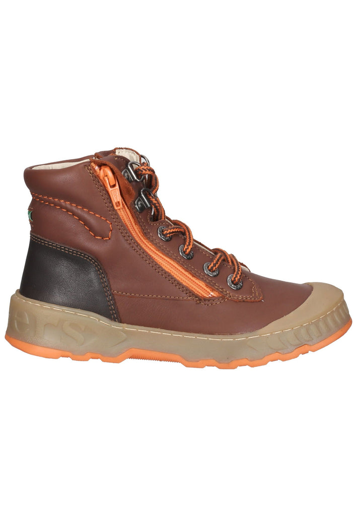 Kickers Stiefelette Leder Braun/Orange