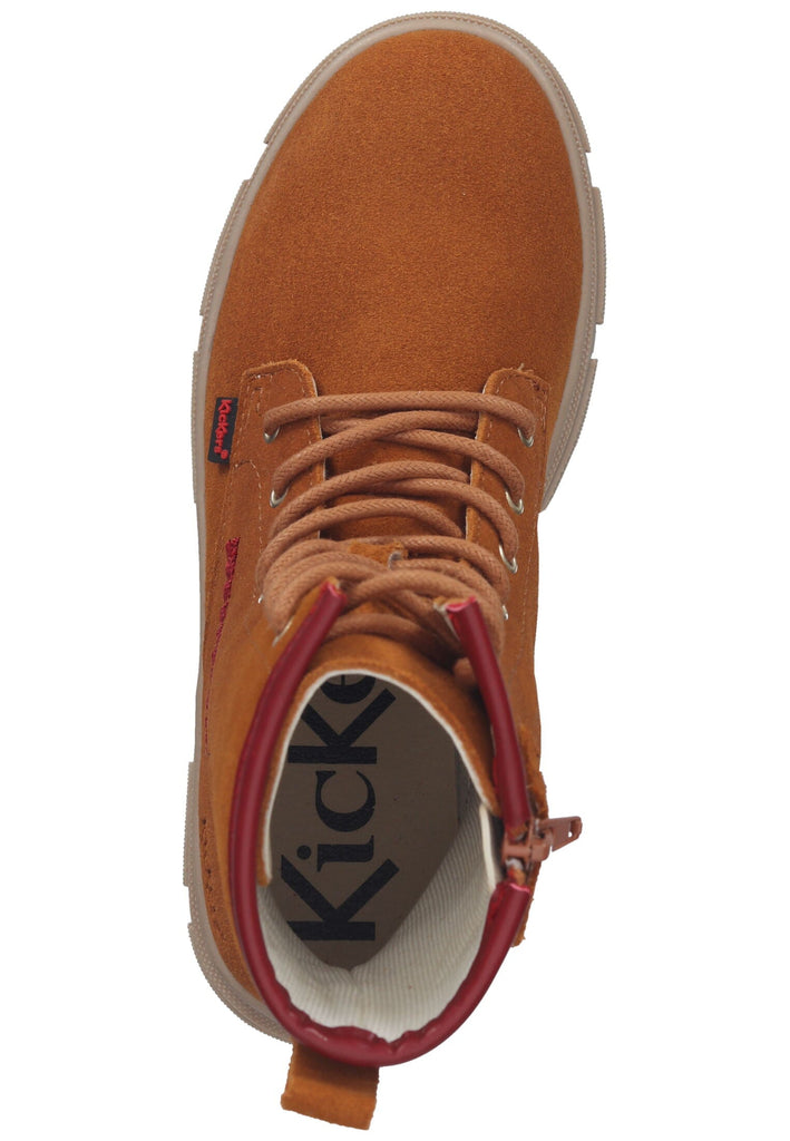 Kickers Stiefelette Leder Camel