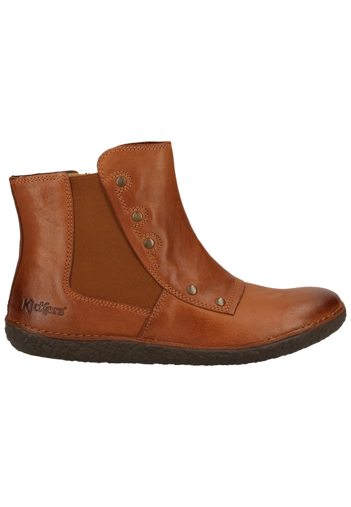 Kickers Stiefelette Leder Camel