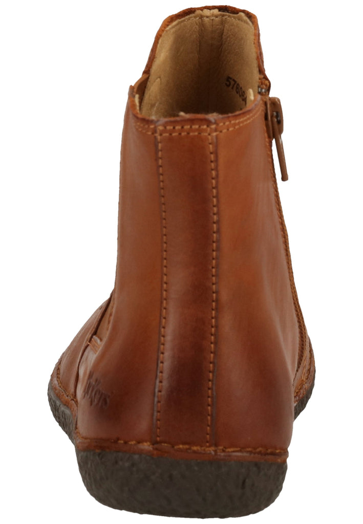 Kickers Stiefelette Leder Camel