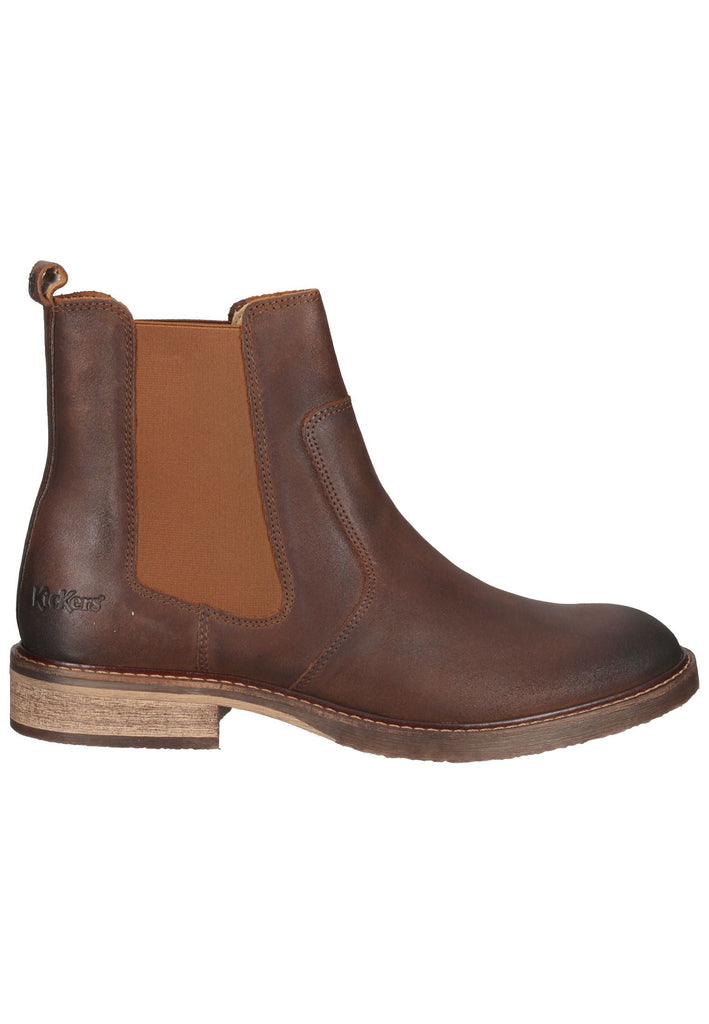 Kickers Stiefelette Leder Camel