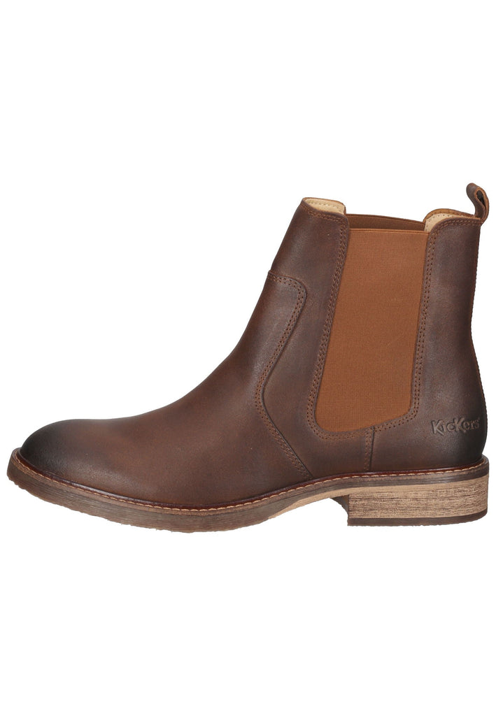 Kickers Stiefelette Leder Camel