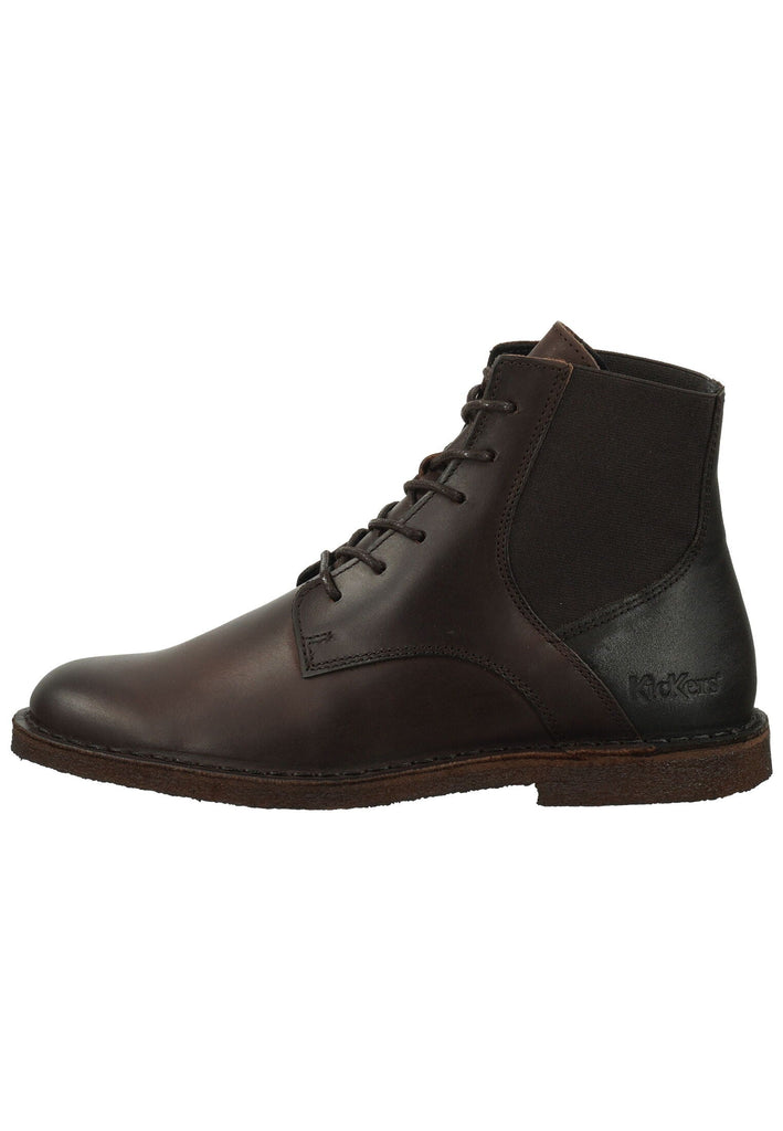 Kickers Stiefelette Leder Dunkelbraun