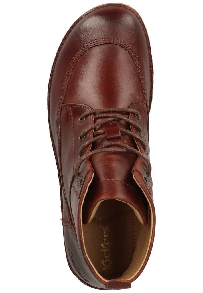 Kickers Stiefelette Leder Dunkelbraun