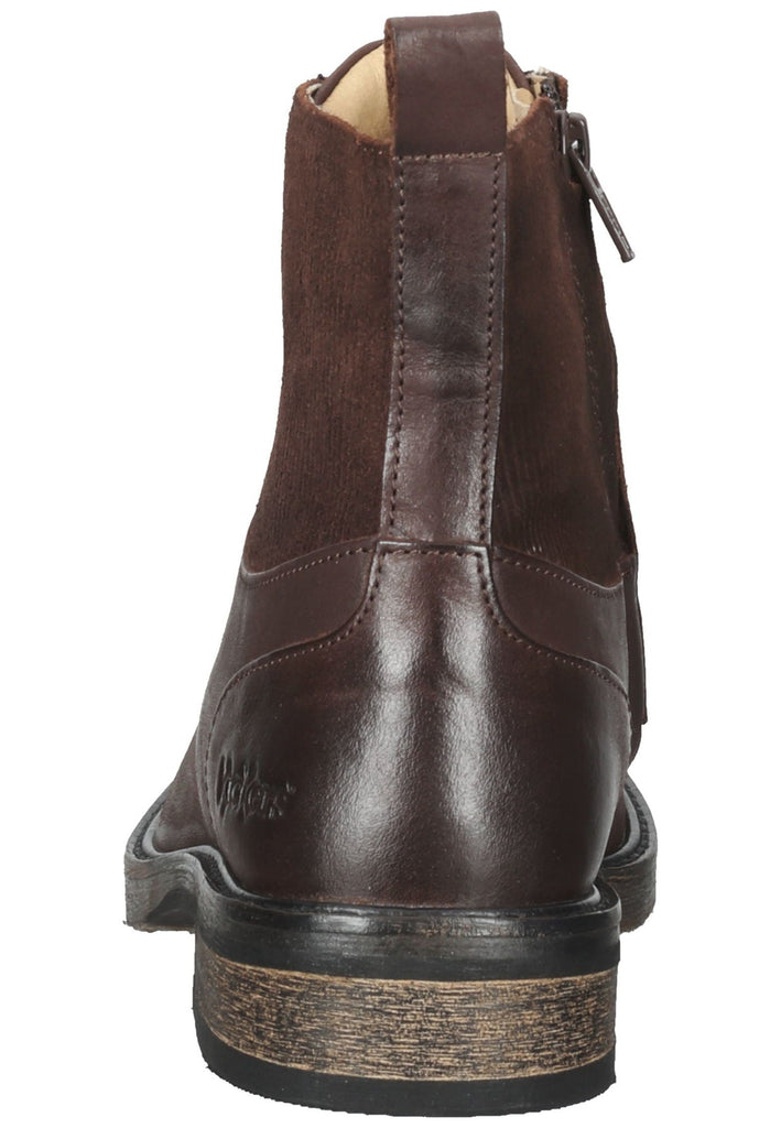 Kickers Stiefelette Leder Dunkelbraun