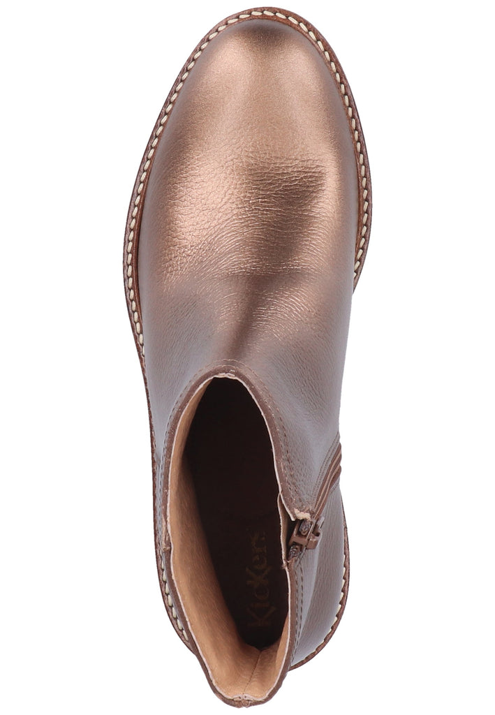 Kickers Stiefelette Leder Gold