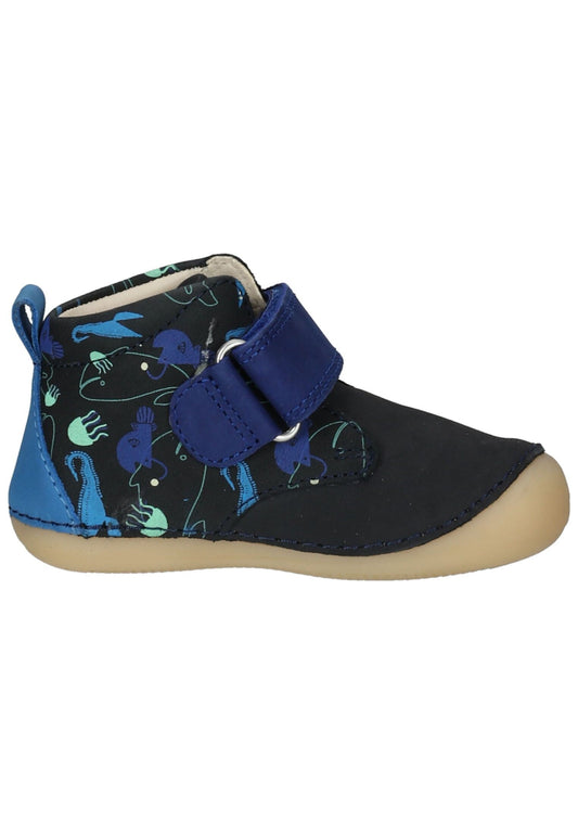 Kickers Stiefelette Leder Marine