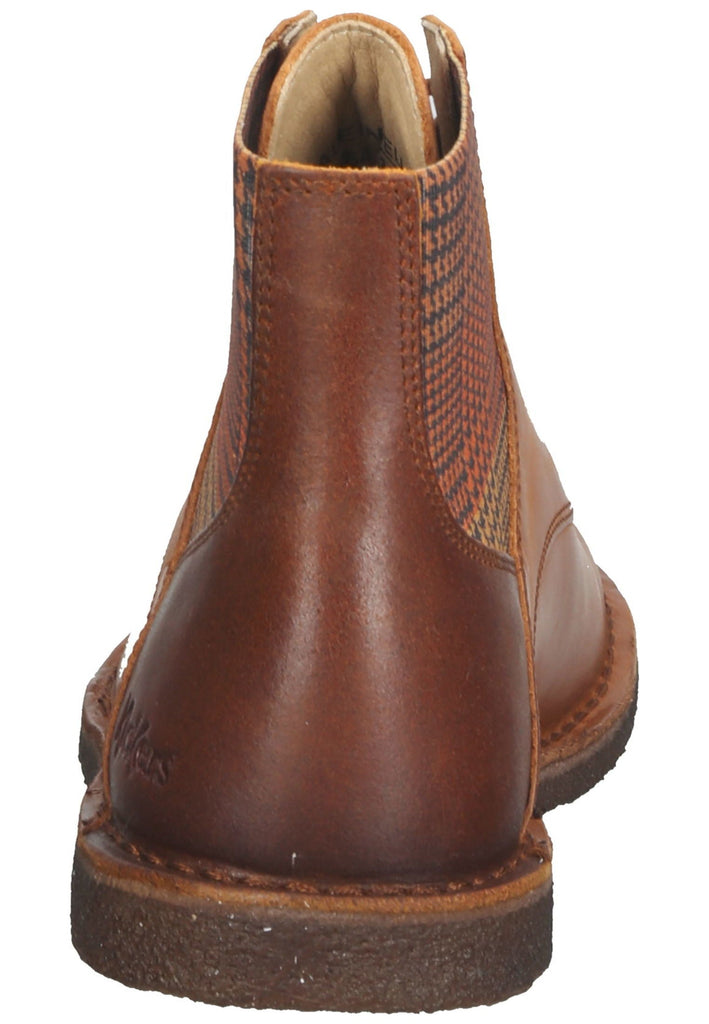 Kickers Stiefelette Leder Orange/Braun