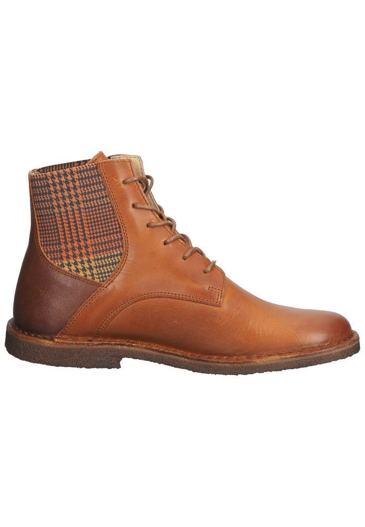 Kickers Stiefelette Leder Orange/Braun