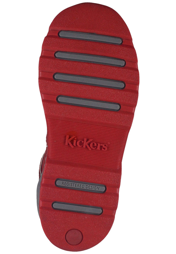 Kickers Stiefelette Leder Rot