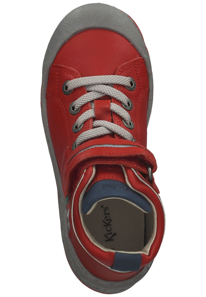 Kickers Stiefelette Leder Rot