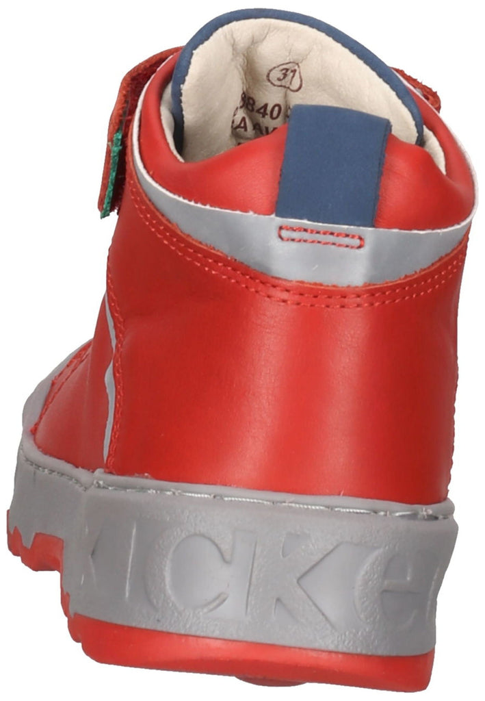 Kickers Stiefelette Leder Rot