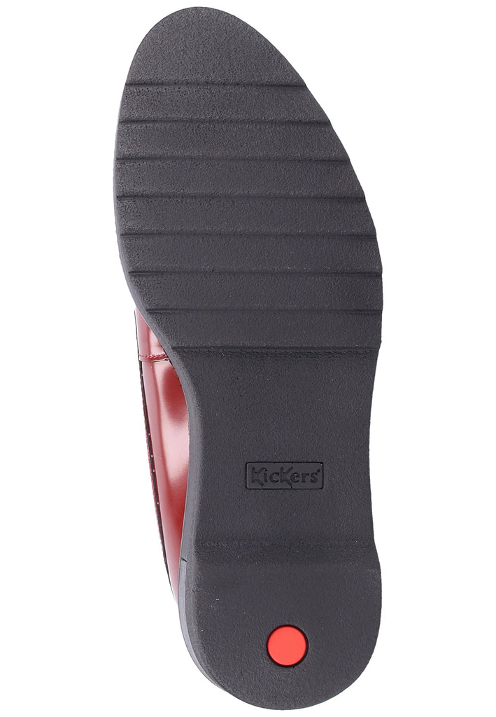 Kickers Stiefelette Leder Rot