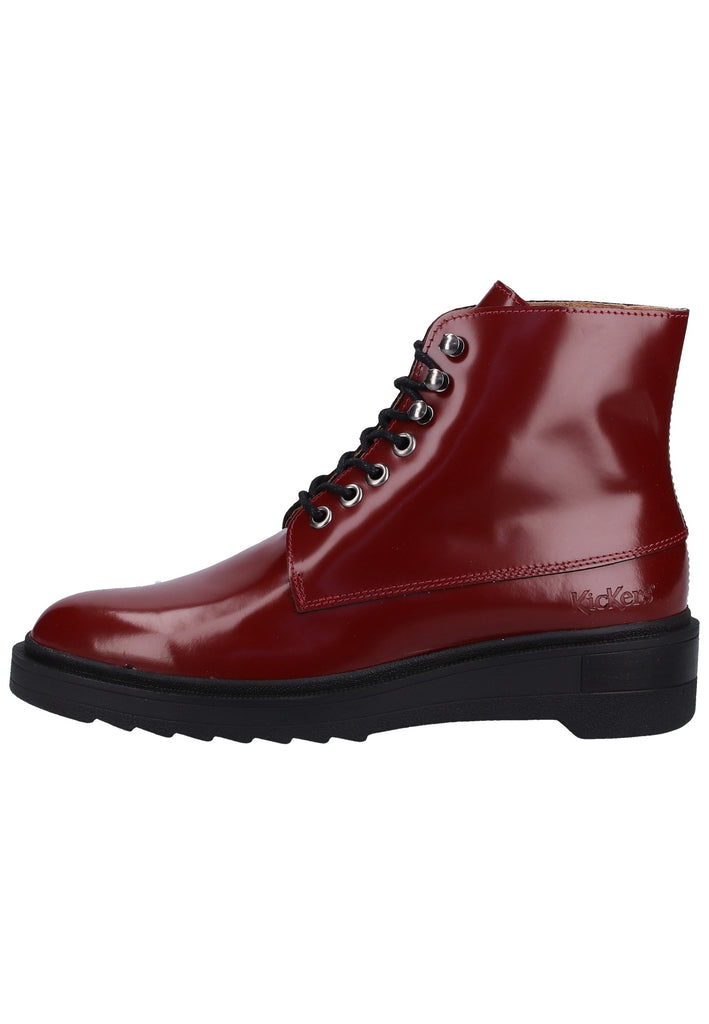 Kickers Stiefelette Leder Rot