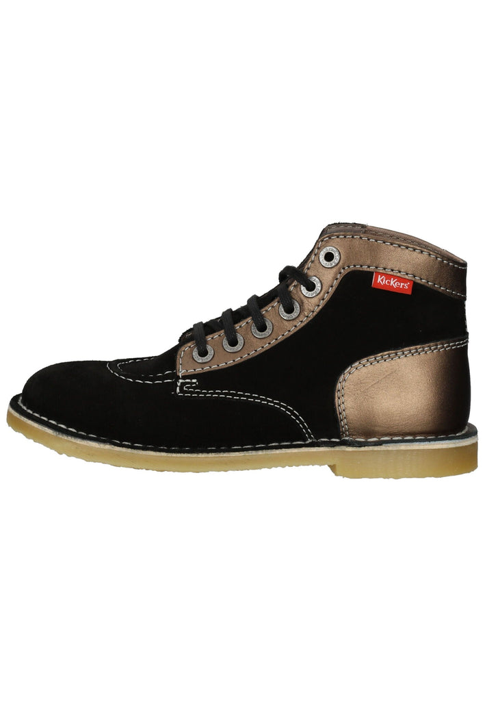 Kickers Stiefelette Leder Schwarz