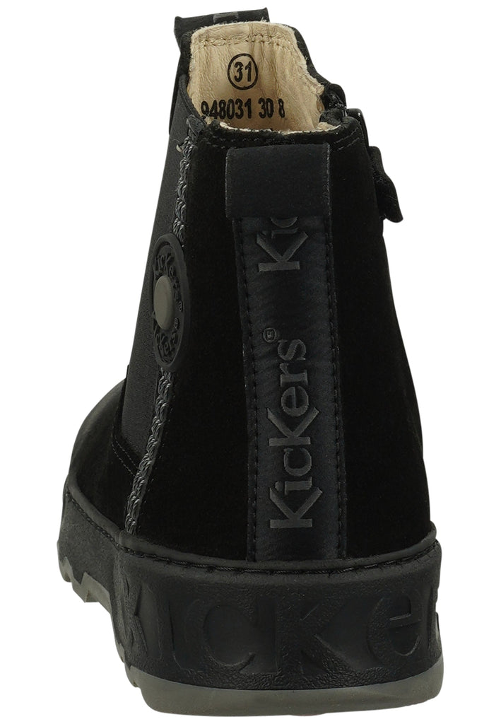 Kickers Stiefelette Leder Schwarz