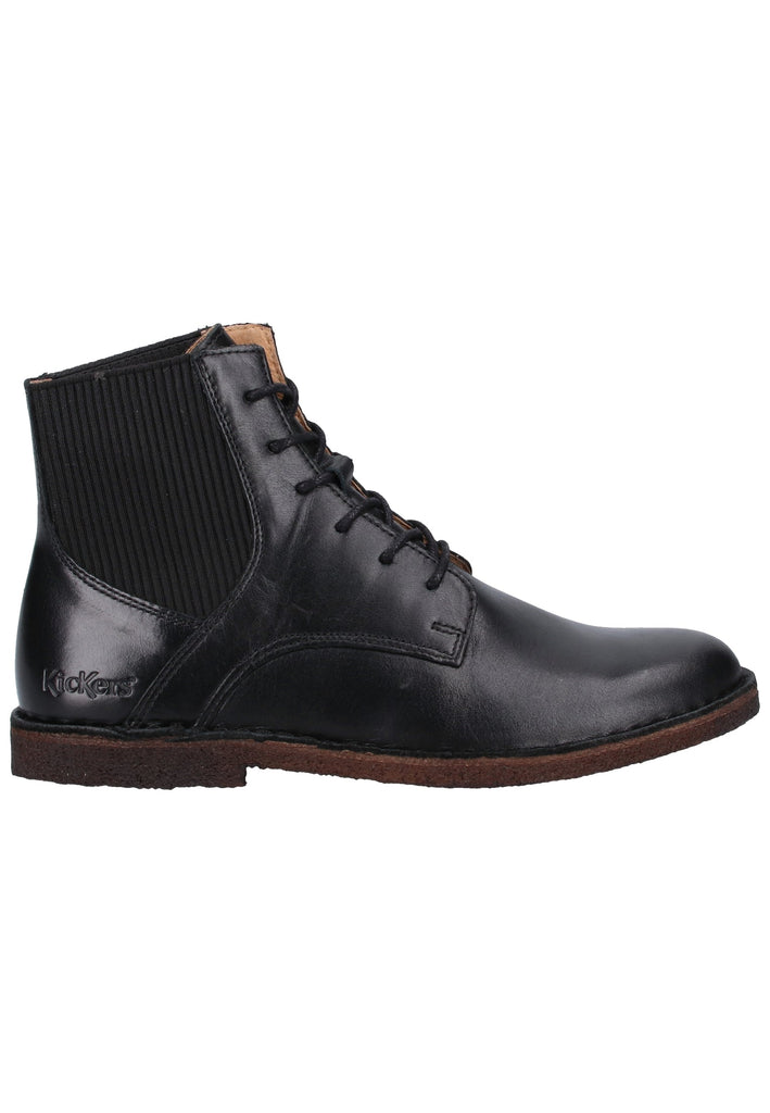 Kickers Stiefelette Leder Schwarz