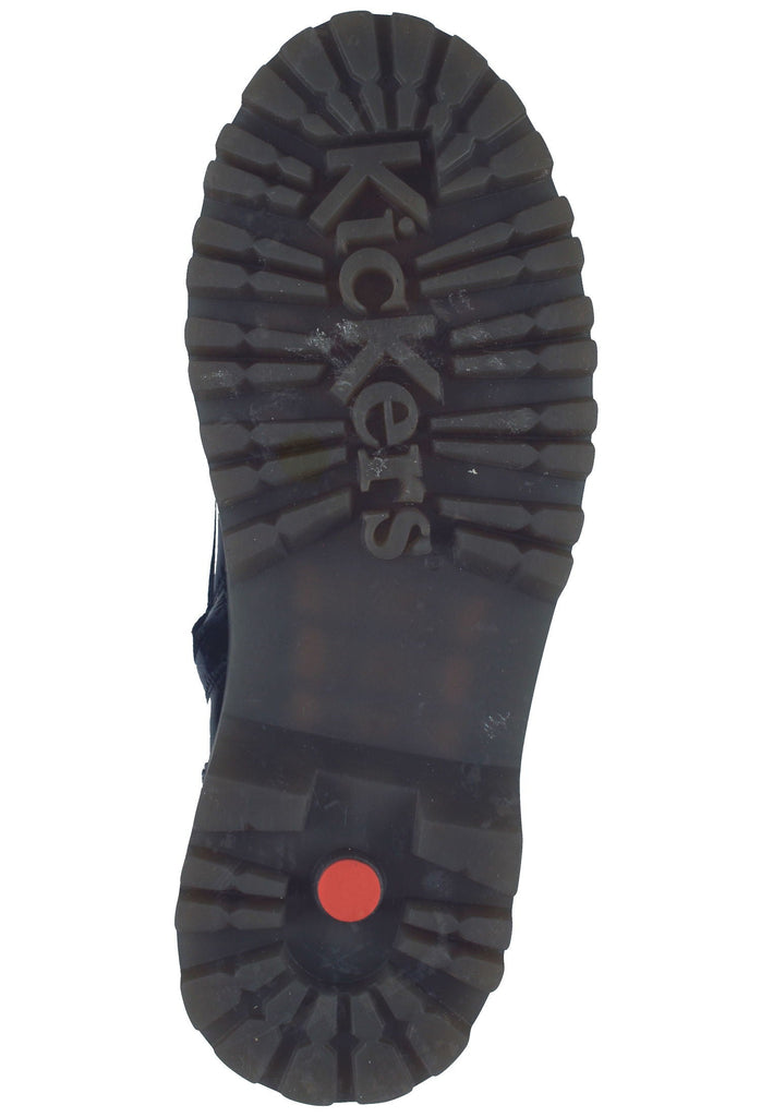 Kickers Stiefelette Leder Schwarz Lack