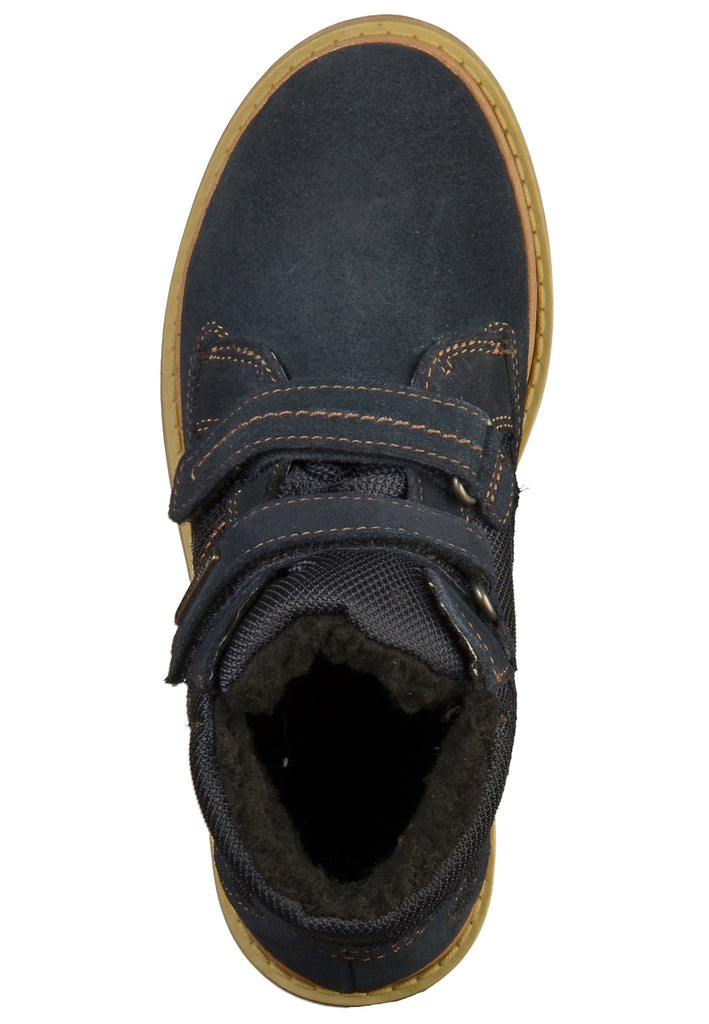 Kickers Stiefelette Leder/Textil Blau