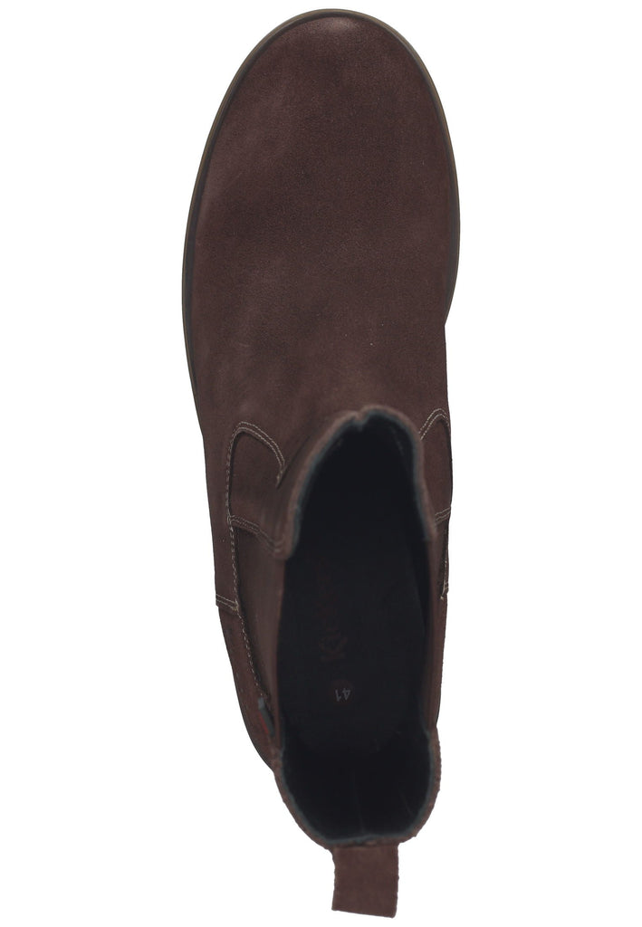 Kickers Stiefelette Leder/Textil Braun